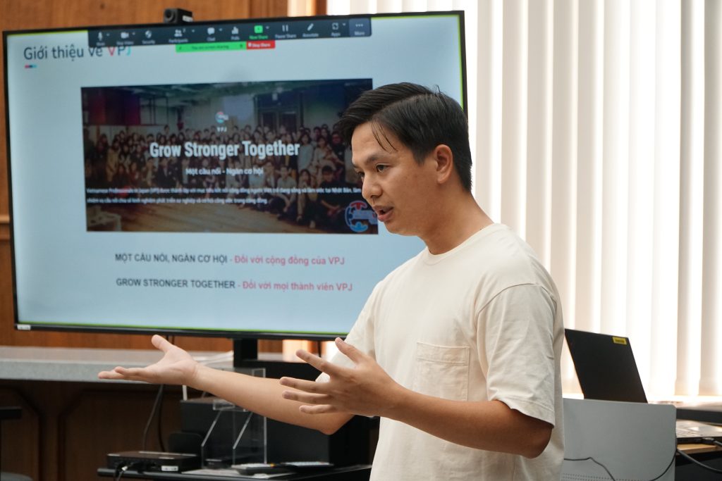 Anh Hoàng Thế Hưng - Chủ tịch nhiệm kỳ 2023-2025, chia sẻ về định hướng hoạt động của VPJ