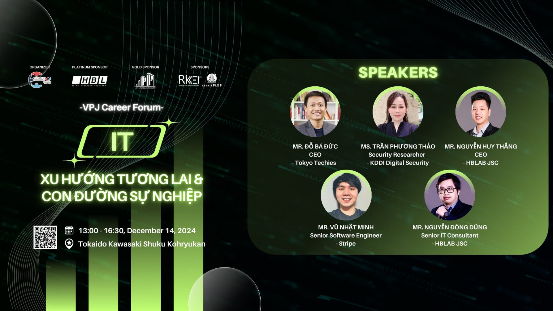 VPJ CAREER FORUM 2024 – “IT – KHÁM PHÁ XU HƯỚNG TƯƠNG LAI VÀ CON ĐƯỜNG SỰ NGHIỆP”