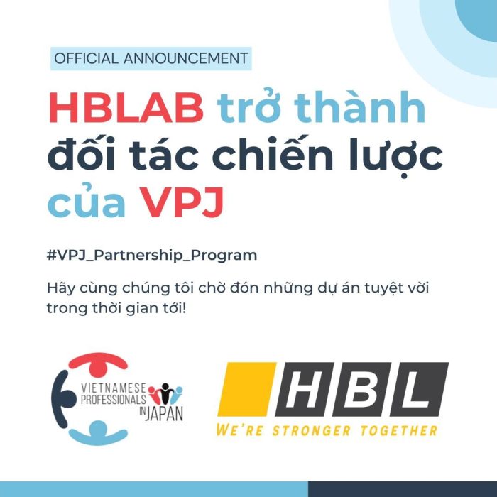 VPJ、HBLAB株式会社との2024年パートナーシップ締結を発表